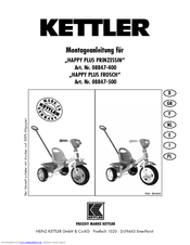 Kettler 08847-500 Assembly Instructions Manual