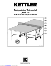 Kettler 07135-500 Assembly Instructions Manual