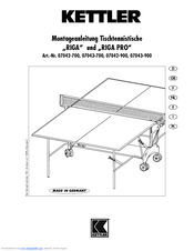 Kettler RIGA 07042-900 Assembly Instructions Manual