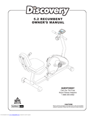 Keys Fitness 5.2 Recumbent Owner's Manual