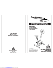 Keys Fitness CardioMax 520 Upright Owner's Manual