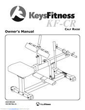 Keys Fitness Calf Raise KF-CR Owner's Manual