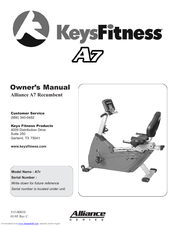 keys fitness air bike