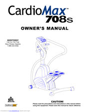Keys Fitness CardioMax 708S Owner's Manual