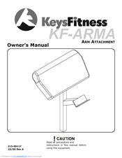 Keys Fitness KF-ARMA Owner's Manual