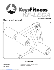 Keys Fitness KF-LEGA Owner's Manual