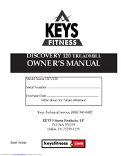 Keys Fitness DVC120 Owner's Manual