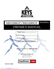 Keys Fitness MS1200GT Owner's Manual