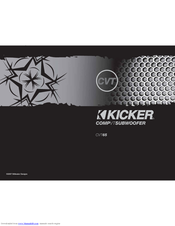 Kicker ZX350.2 Owner's Manual