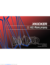 Kicker KX200.4 Owner's Manual