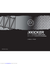 Kicker ZX550.3 Owner's Manual