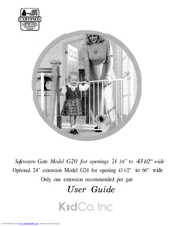Kidco Safeway G20 User Manual