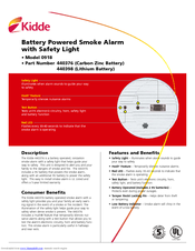 Kidde 918 Brochure & Specs