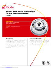 Kidde SL177i Specification Sheet