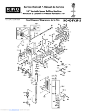 King Industrial KC-401V2F-5 Service Manual