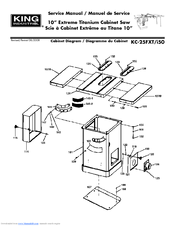 King Canada KC-25FXT-i50 Service Manual & Parts List
