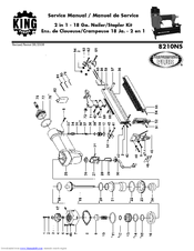 King Canada 8210NS Service Manual & Parts List