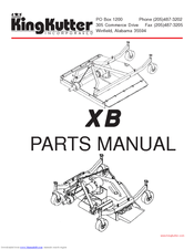 King Kutter XB Parts Manual