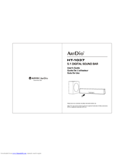 Kinyo ArtDio HT-1037 User Manual
