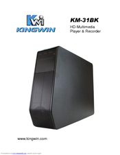 Kingwin KM-31BK User Manual