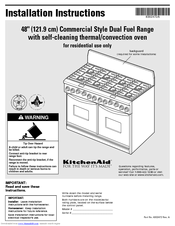 KitchenAid 8302472A Installation Instructions Manual