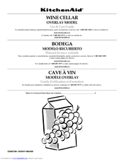 Kitchenaid Kuwo24rs 24 In Undercounter Wine Cellar Manuals Manualslib