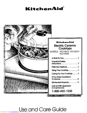KitchenAid KECN560Y Use And Care Manual