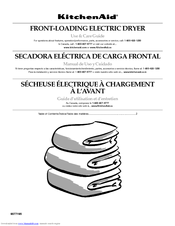 Kitchenaid FRONT-LOADING ELECTRIC DRYER Use & Care Manual
