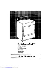 KitchenAid KGYE800S Use And Care Manual