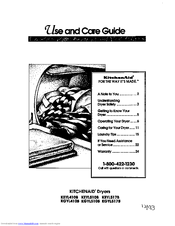 KitchenAid KGYL517B Use And Care Manual