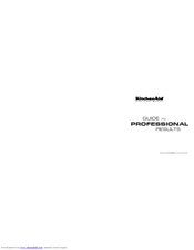 KitchenAid Pro Line KPCM050 Owner's Manual
