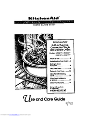 Kitchenaid KEBS107Y Use And Care Manual