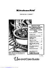 KitchenAid KEMS377Y Use And Care Manual