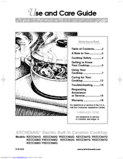 KitchenAid KECC501G Use And Care Manual