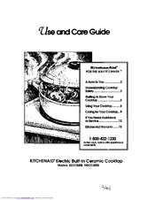 KitchenAid YKECC500B Use And Care Manual