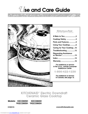 Kitchenaid KECD805H Use And Care Manual