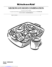 KitchenAid KHMS2050SBL - Architect 2.0 Cu Ft Microwave Oven Use & Care Manual