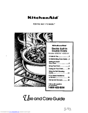 KitchenAid KEBS246Y Use And Care Manual