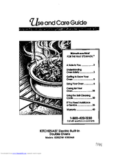 KitchenAid OVEN KEBS276B Use And Care Manual