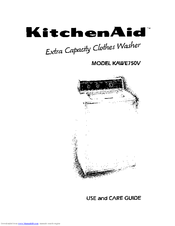KitchenAid Q KAWE750V Use And Care Manual
