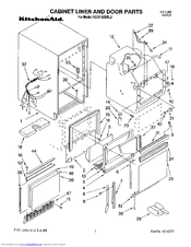 KitchenAid KUIS185DBL0 Parts List
