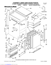 KitchenAid KUIS18NNJB4 Parts List