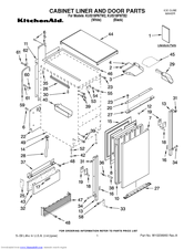 KitchenAid KUIS18PNTB2 Parts List