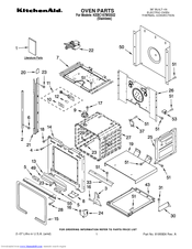 KitchenAid KEBC167MSS02 Parts List