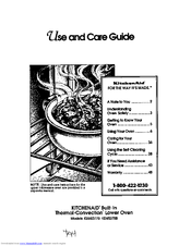 KitchenAid KEMS377B Use And Care Manual