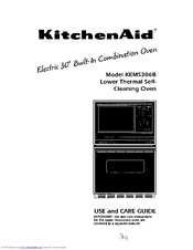 KitchenAid KEMS306B Use And Care Manual