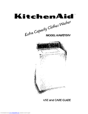 KitchenAid KAWE950V Use And Care Manual