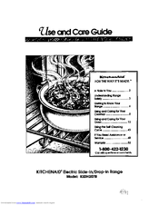 KitchenAid KEDH207B Use And Care Manual