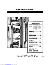 KitchenAid KSRB25Q Use And Care Manual