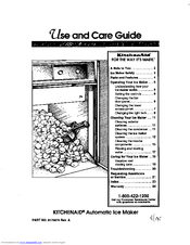 KitchenAid 2175674 Use And Care Manual